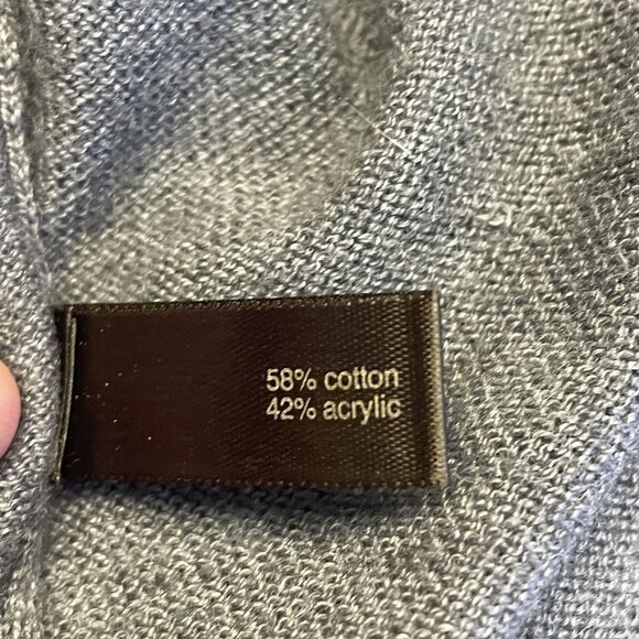 Vintage Y2K Long Line Cable Knit Cardigan Sweater Small Elena Vampire Layering - Picture 8 of 9